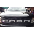 หน้ากระจัง แร๊พเตอร์ Rapter  ดำด้าน ตัวอักษรดำเงา รุ่น 2 ประตู 4 ประตู ใส่รถใหม่ ฟอร์ด เรนเจอร์ All New Ford Ranger 2012  พลาสติกฉีดขึ้นรูป
